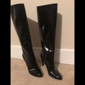 Patent leather Jimmy Choo boots